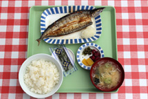 焼魚定食（サンマ・サバ）